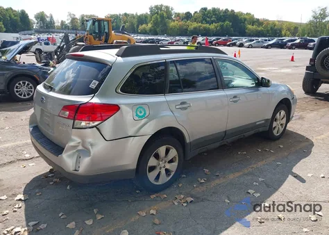 2012 Subaru Outback 2.5I Premium from USA, damaged, VIN 4S4BRBGC5C3283729